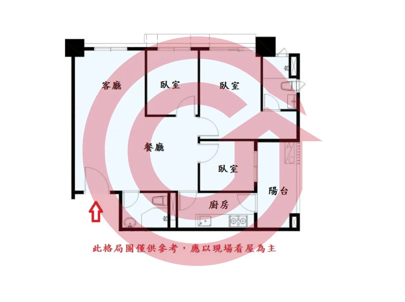 鶯歌鳳鳴重劃區森聯之王森藏近鳳鳴國小三房車 第 2 張