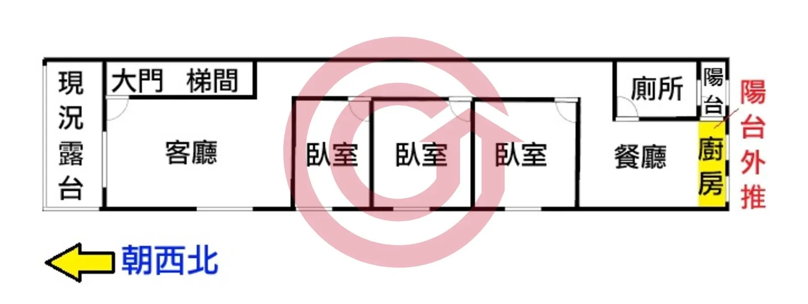 恩主公邊間3房採光美寓近三鶯交流道 第 2 張