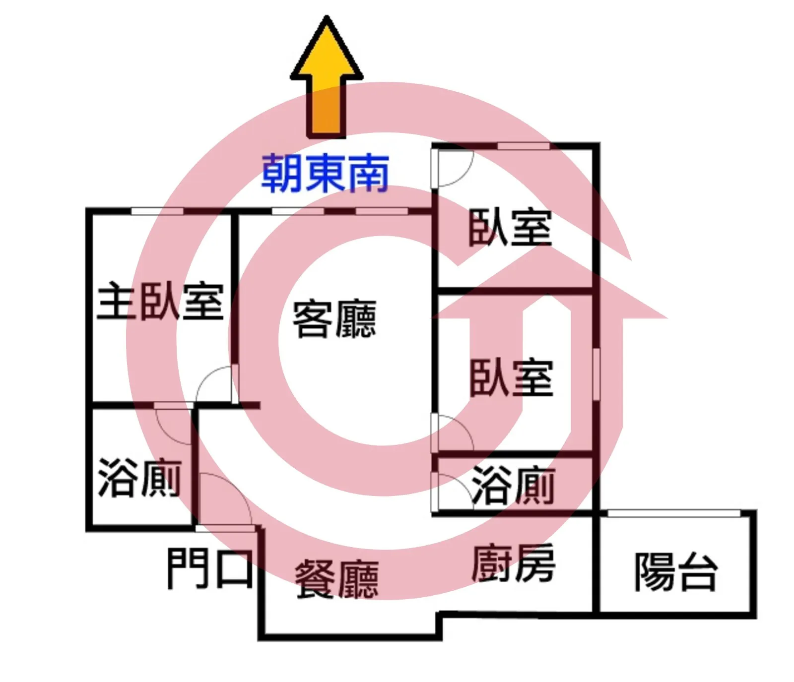 雷諾瓦高樓層景觀3房車│質感裝潢立即擁有 第 2 張
