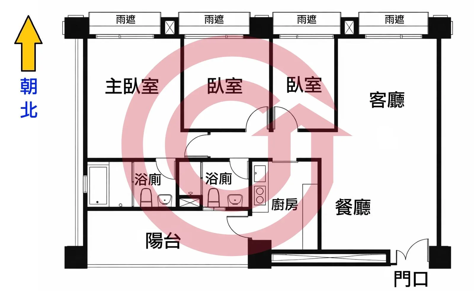 成發居3房車│近火車站捷運站、美術館、運動中心 第 2 張