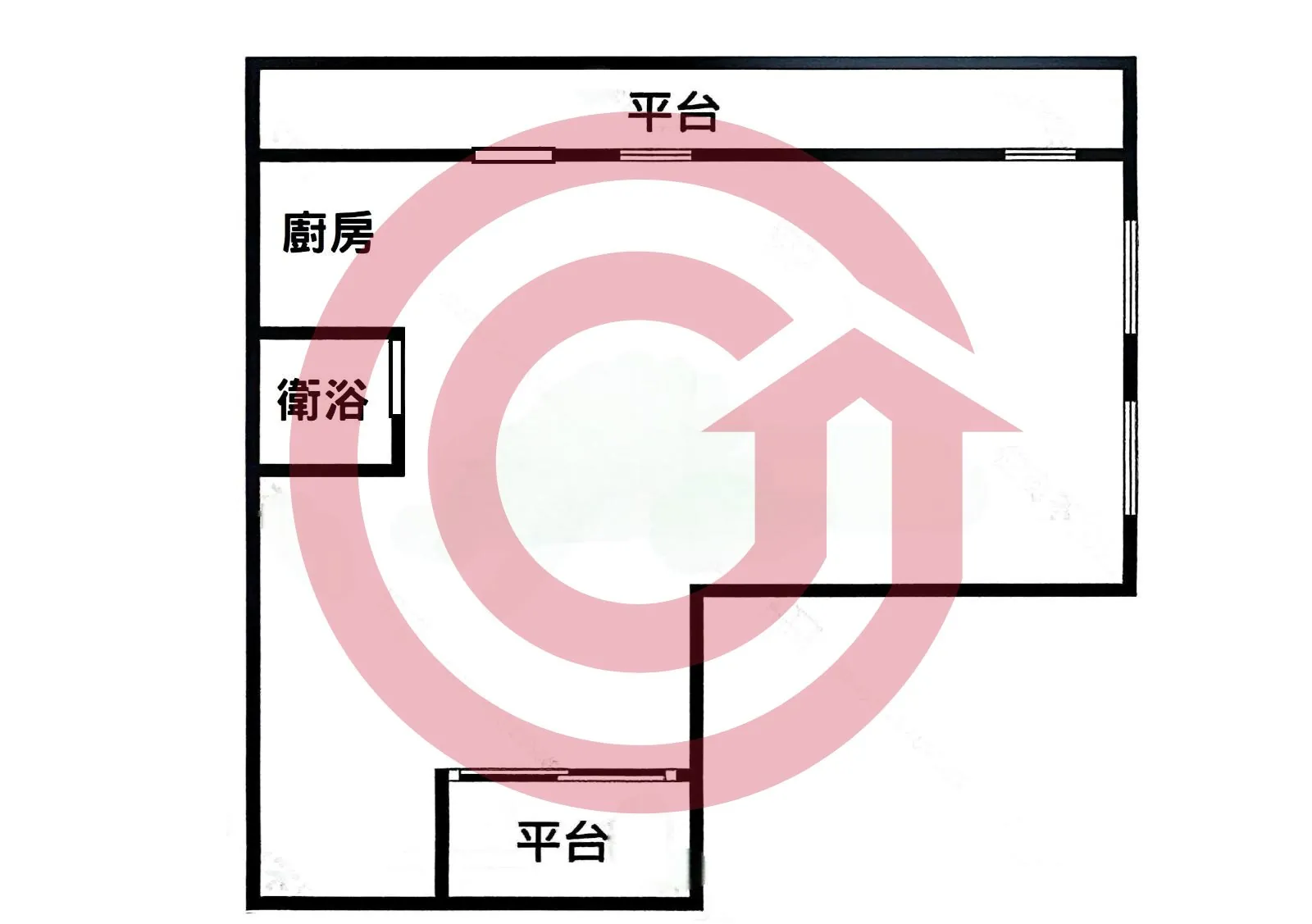 鶯歌文化路面寬方正公寓一樓住家店面 第 2 張
