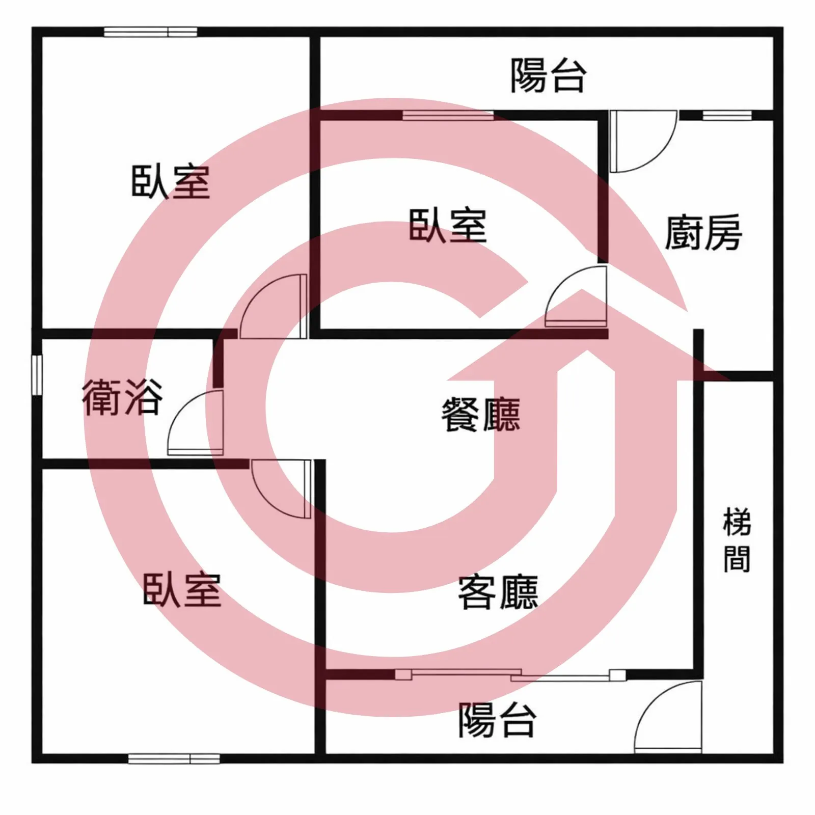 大湳交流道旁福德三街溫馨3房美寓 第 2 張