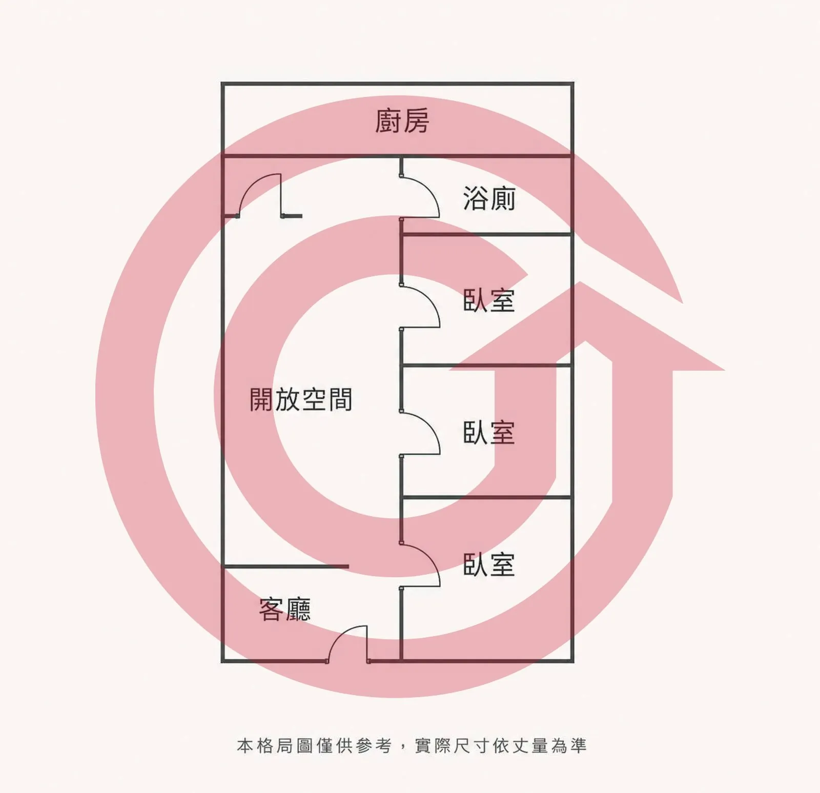 近鳳鳴火車站國際新城主幹道上大面寬公寓一樓 第 2 張