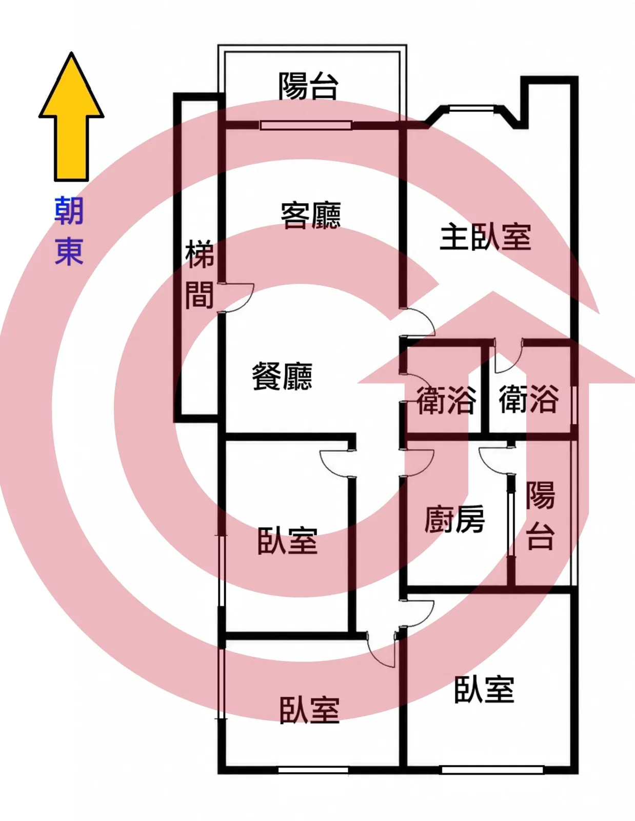 公園我家邊間四房│車位好抽│近捷運站│昌福國小 第 2 張