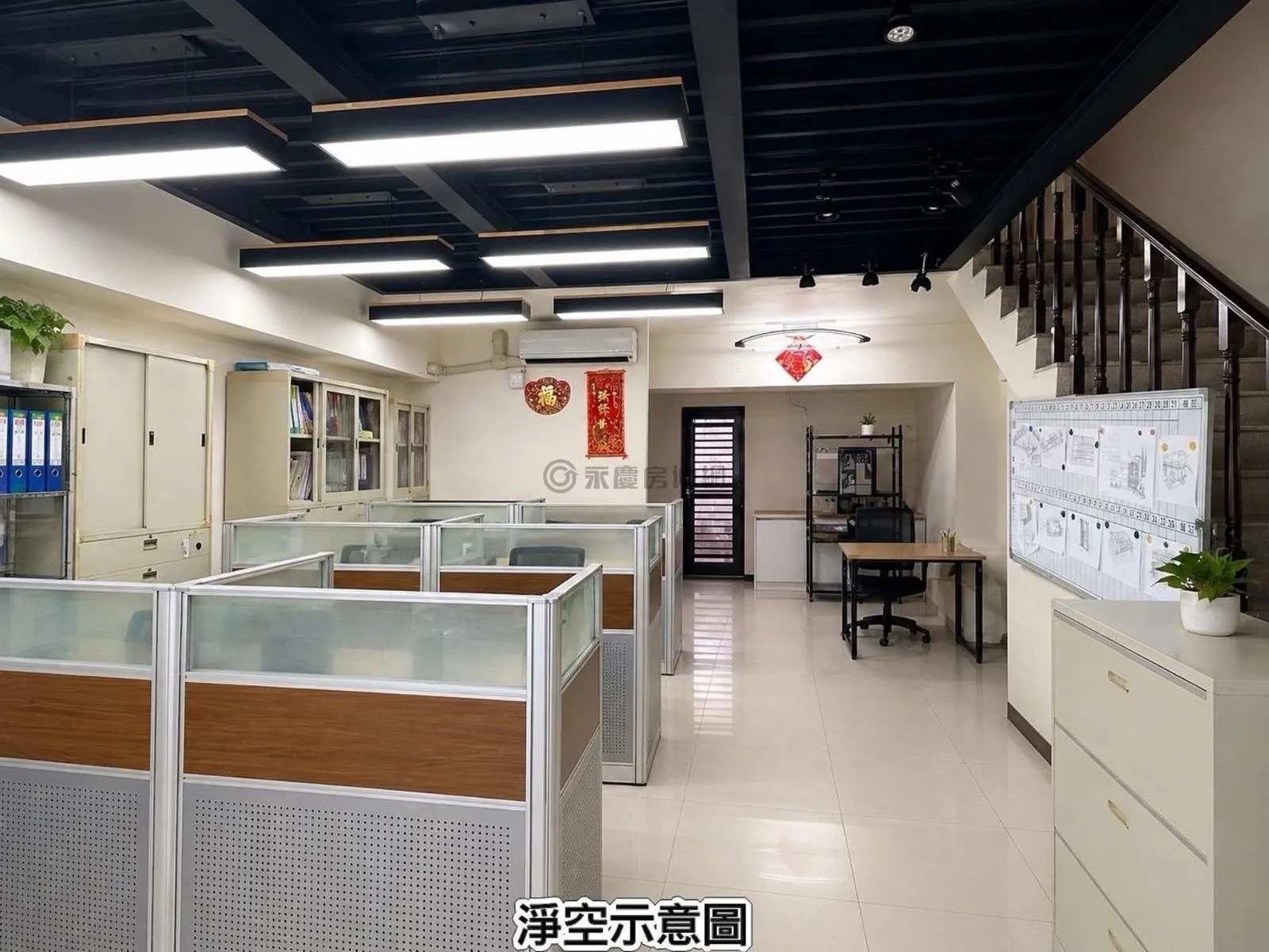 樂陶陶大面寬挑高店住辦 第 6 張