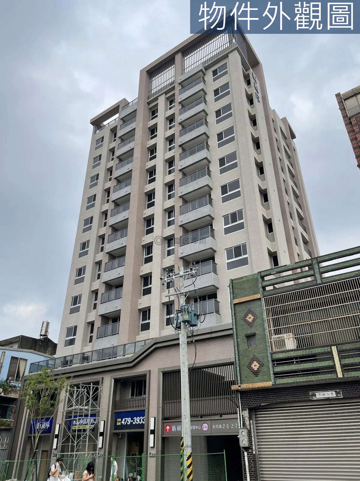 桃園市龍潭區全新挑高店面無車位