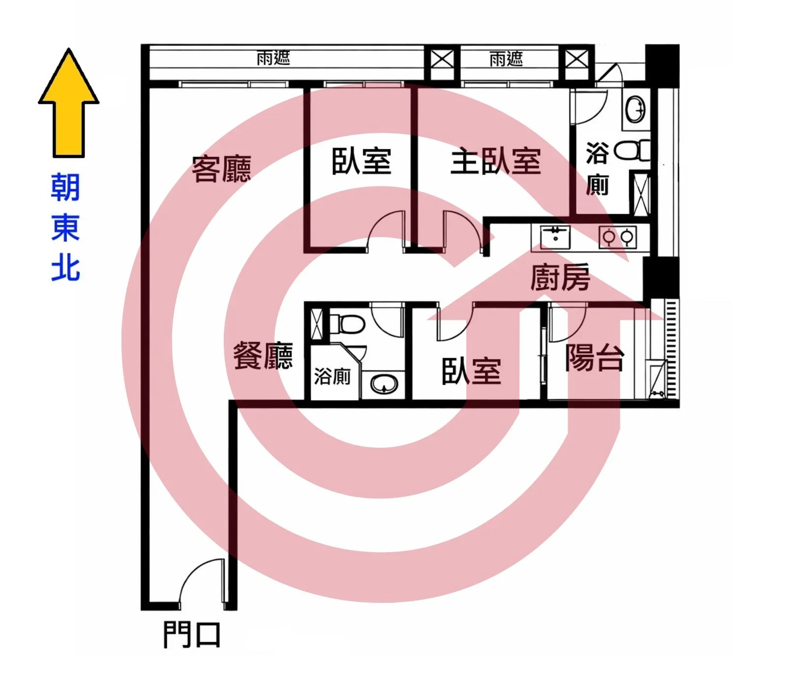 景程禾雅美妝3房車｜近... 第 2 張