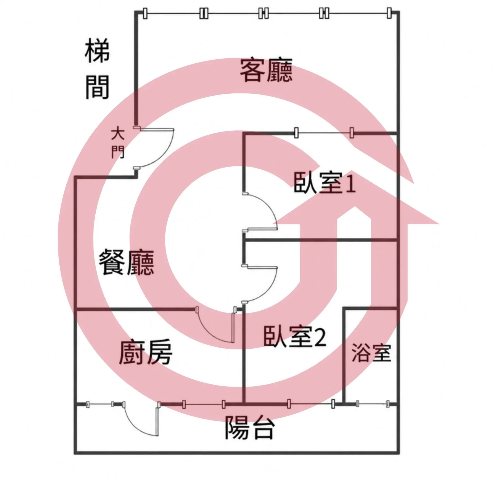 鶯歌國小對面公寓五樓九年教育免接送屋況需整理 第 2 張