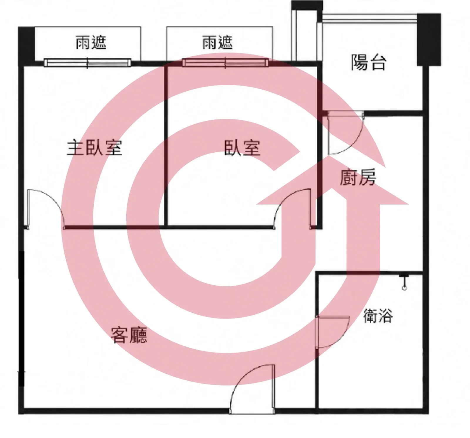 鶯歌鳳鳴幸福莊園一期低總價小資兩房 第 2 張