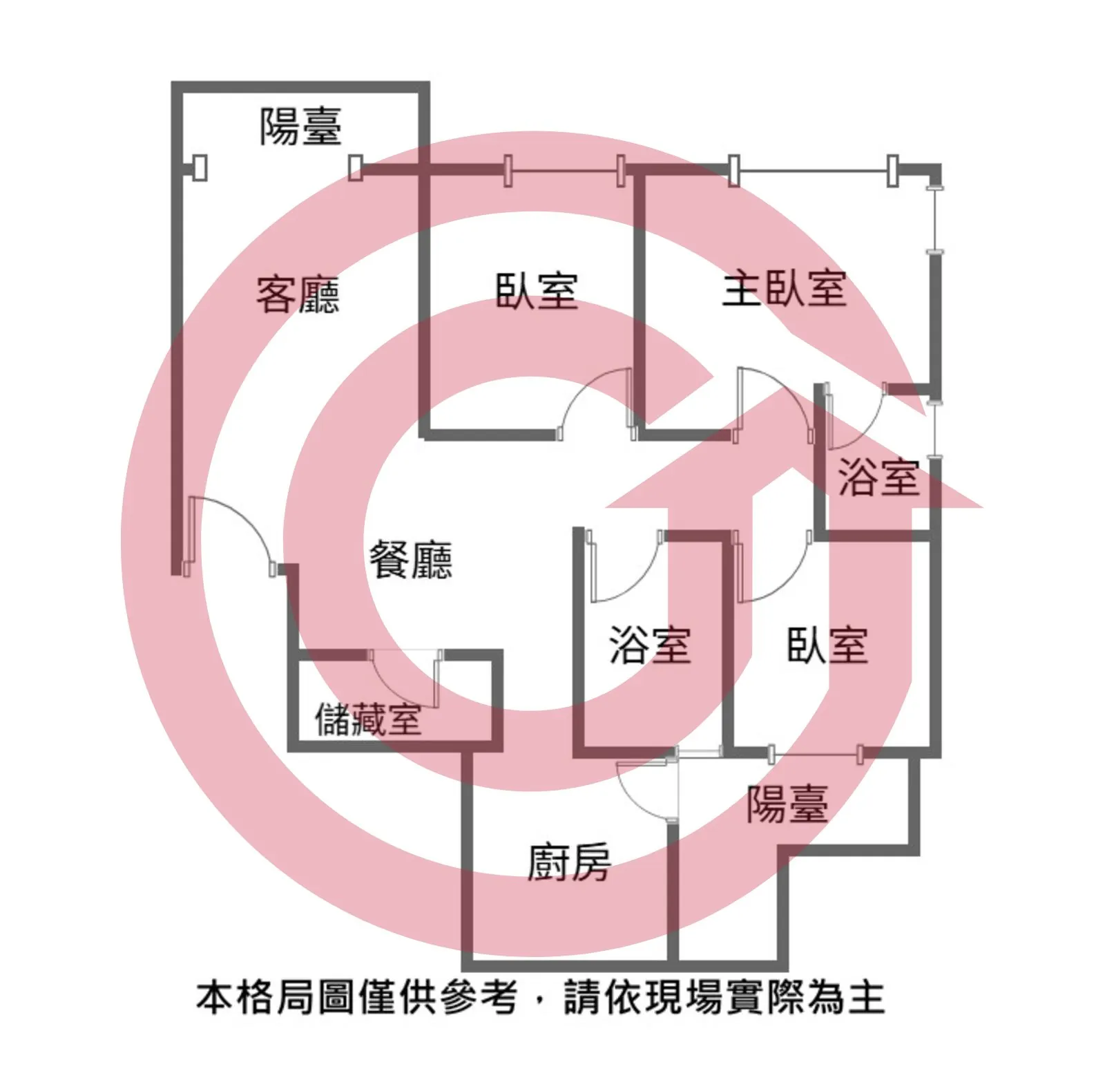 新北千萬內三房尖山知名社區美麗宏國 第 2 張