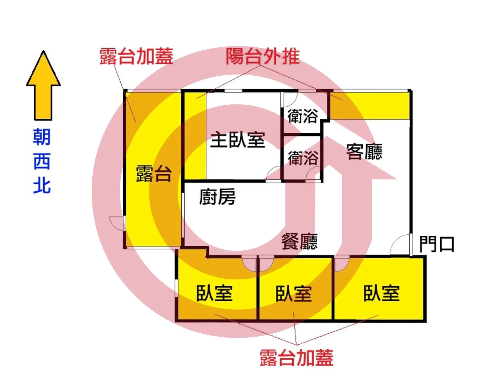 豪鑽四房｜火車站前｜全新整理 第 2 張