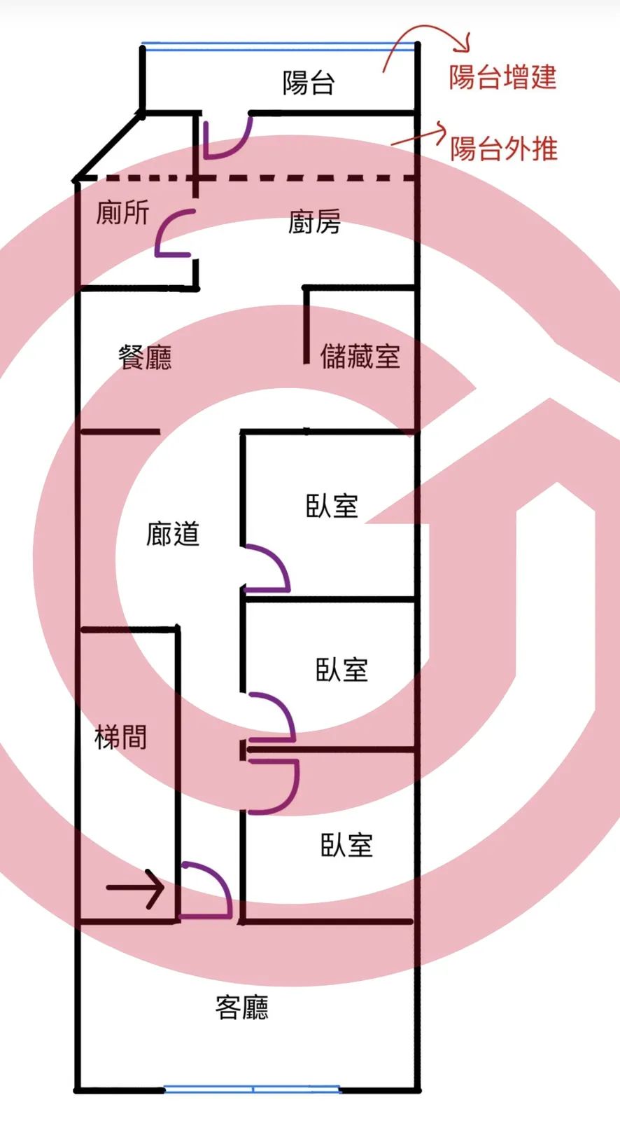 國華捷運站旁低樓層公寓近市場機能佳格局彈性好規劃 第 2 張