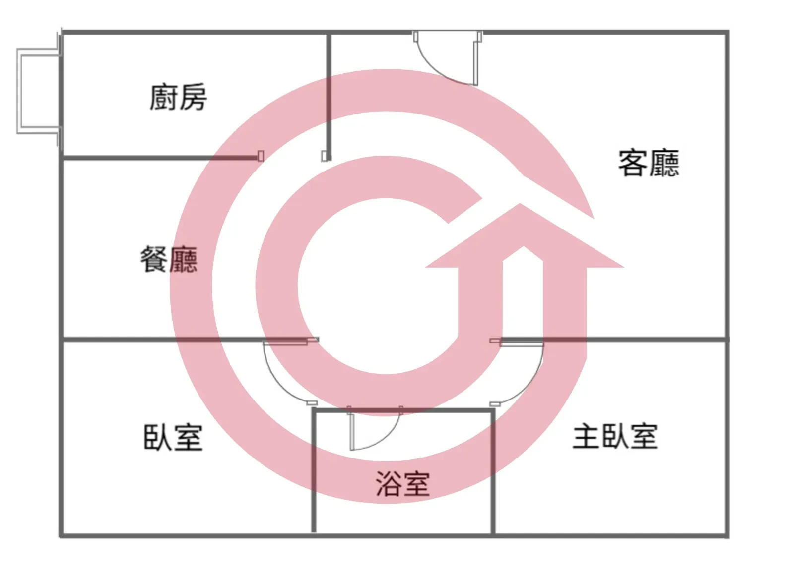 楊梅儷府國宅次頂樓健身美公寓 第 2 張