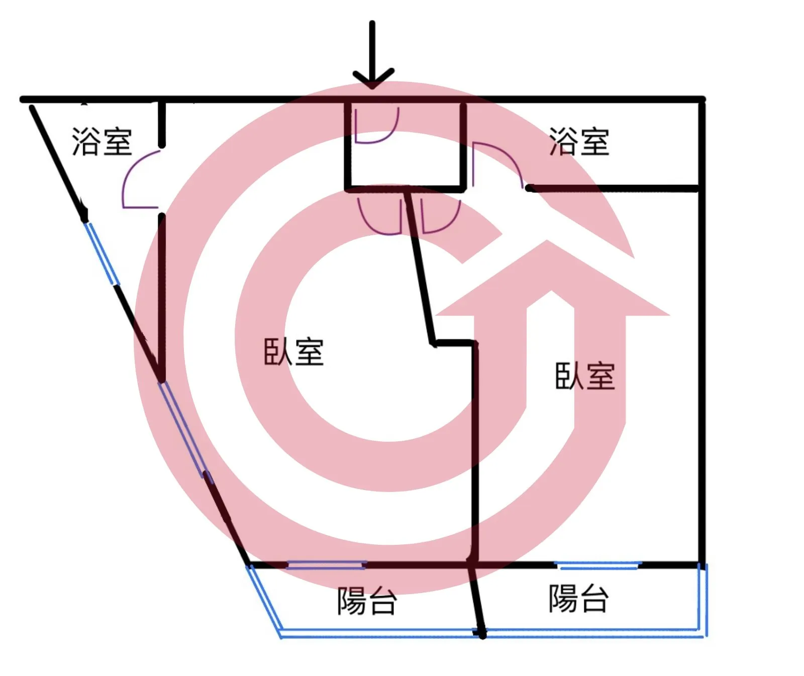 近平鎮車站雙套房格局自住收租一次滿足 第 2 張