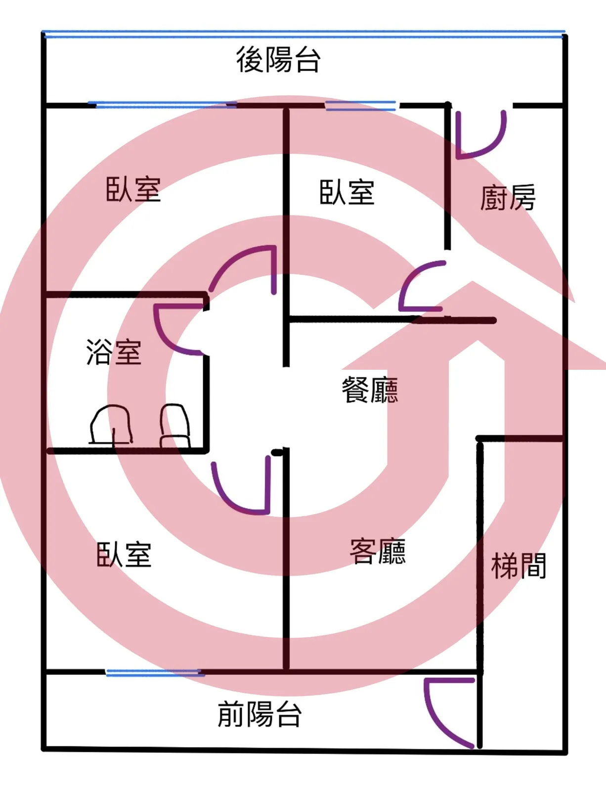 永吉公園站旁低樓層前後陽台三房美寓 第 2 張