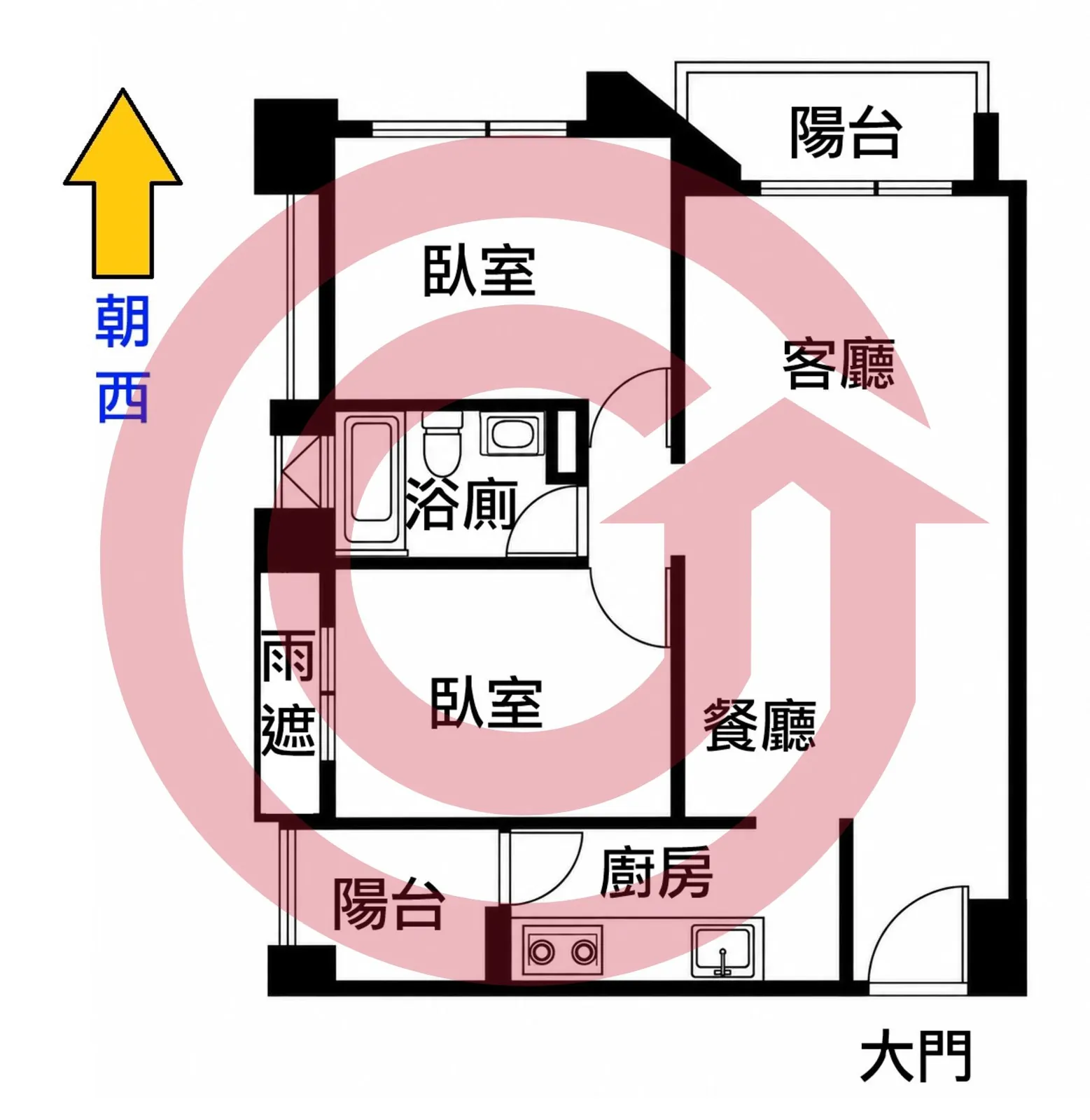 陶哲2房車│一層三戶│全室開窗 第 2 張