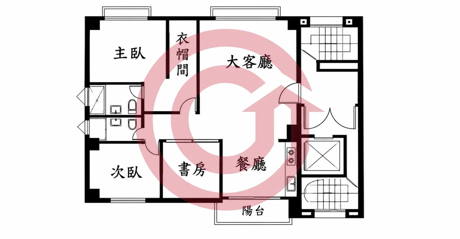 廣豐商圈 高樓層景觀戶昭揚君品3房車 第 2 張