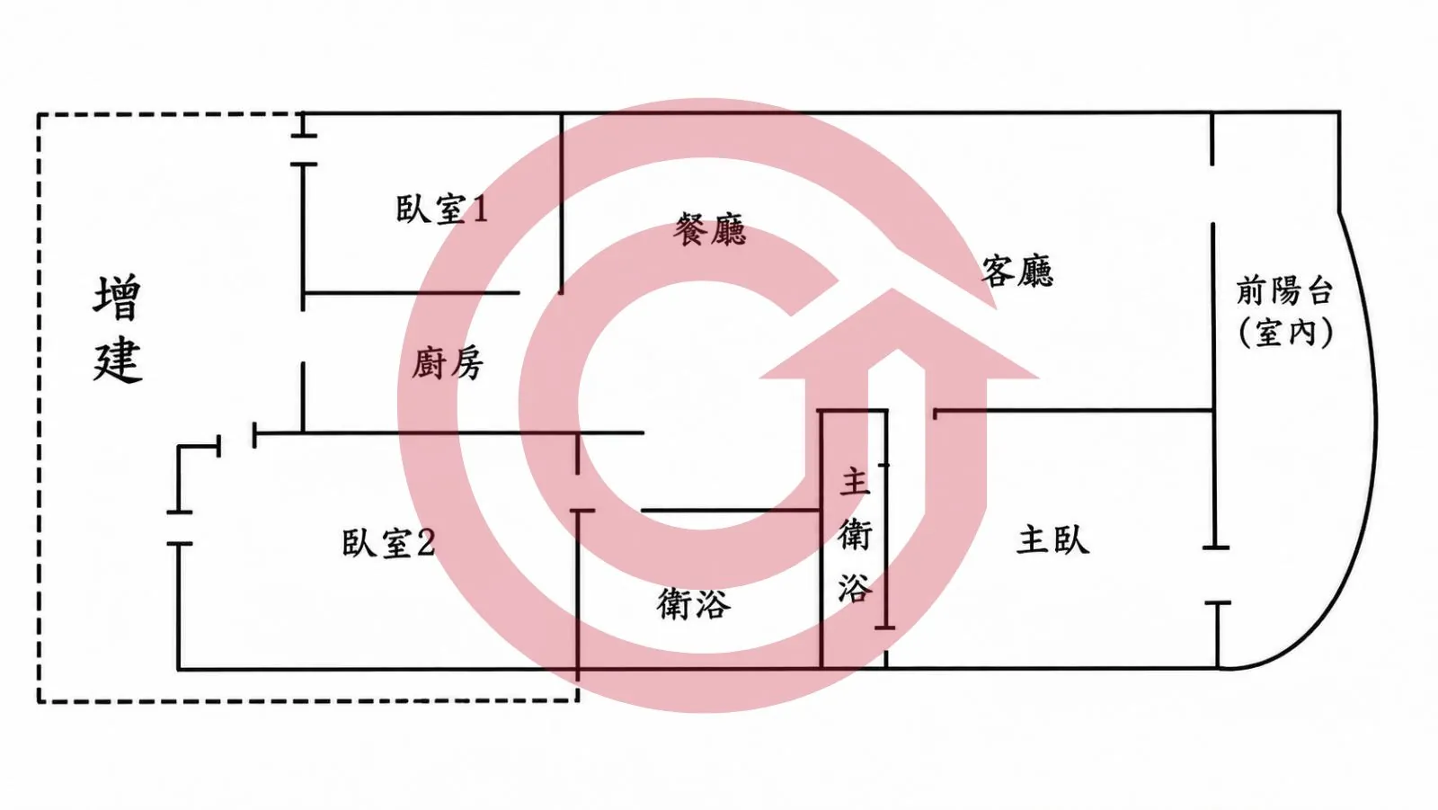 鶯歌市中心大空間庭院一樓3房美寓 第 2 張