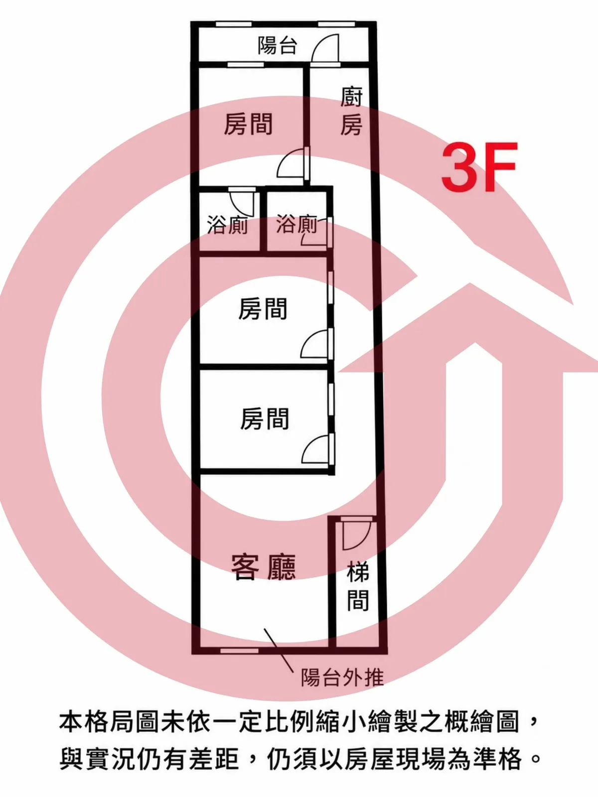 三重永福街徐匯站捷運旁黃金三樓美妝屋 第 2 張