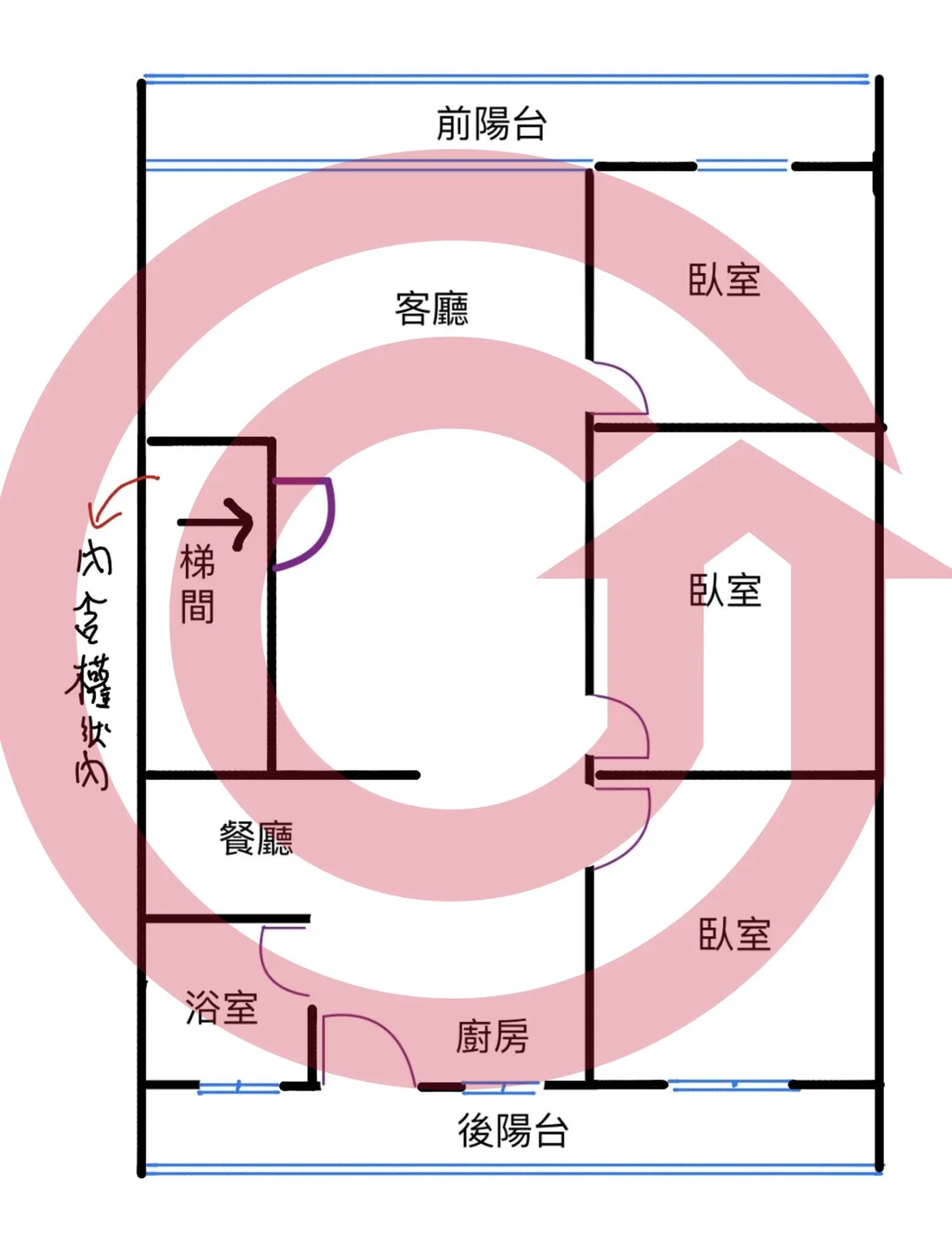 國華捷運生活圈大空間三房雙陽台美寓 第 2 張